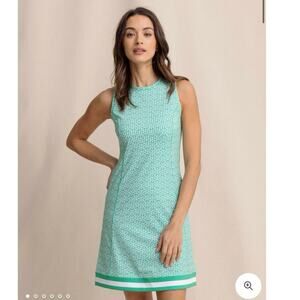 Southern  Tide Lyllee ST GEO Printed Performance Dress